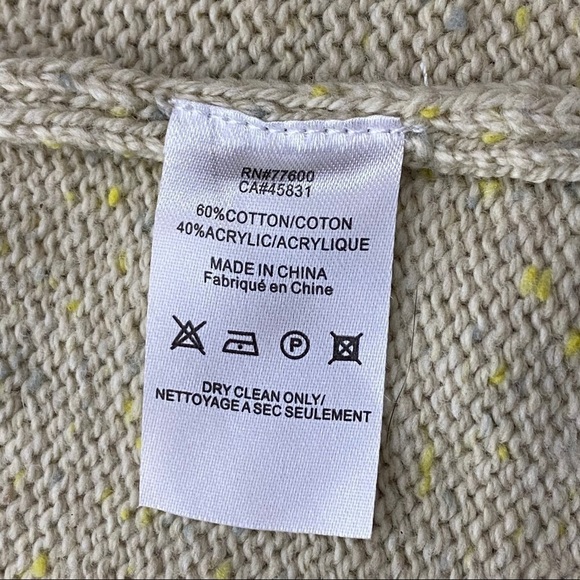 NWT Chaser Drape Front Cardigan Vintage Sweater M - Picture 14 of 16